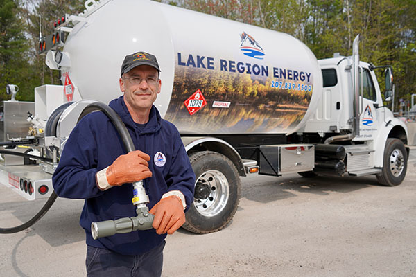 Propane Delivery Man