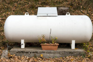 image of a home propane tank depicting home propane tank sizes