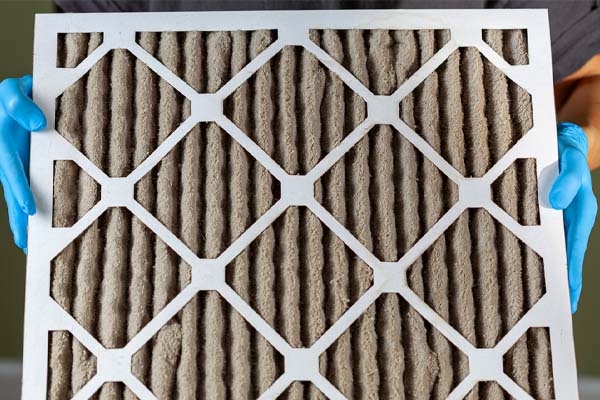 dirty hvac filter