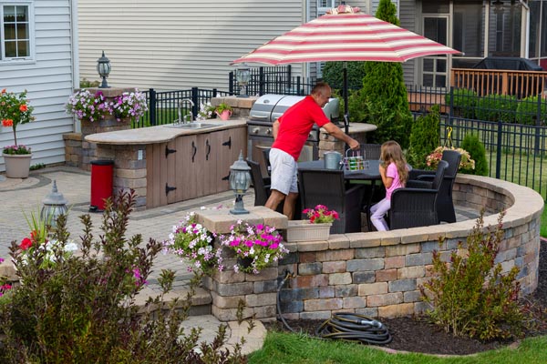 outdoor propane kitchen