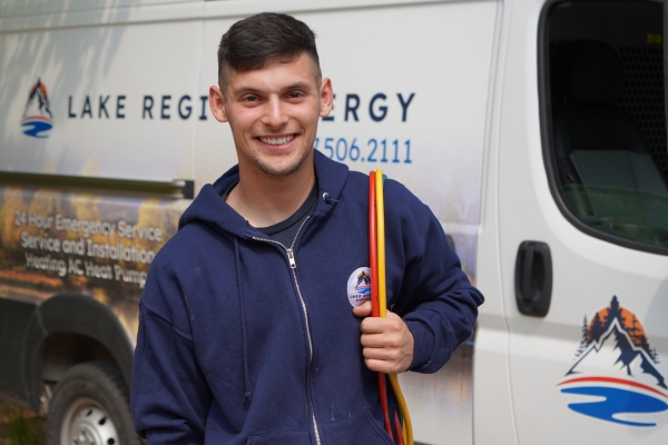 Lake Region Energy HVAC technician