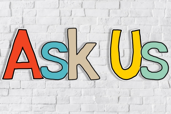 Ask Us spelled using letter cutouts depicting FAQs about Furnace Preparation Tips