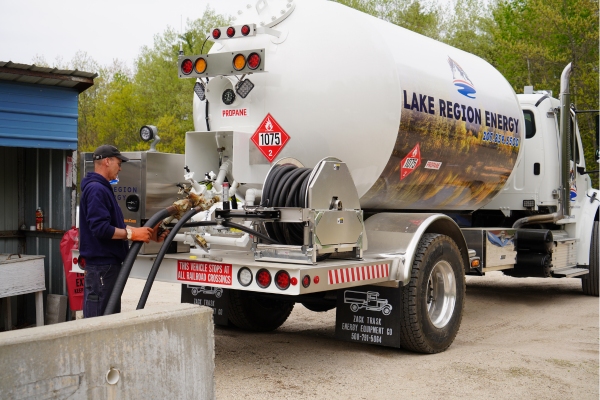 Lake Region Energy propane truck