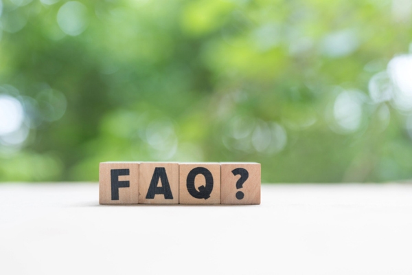 FAQ spelled using wooden letter cubes depicting Gas Furnace Ignitor Not Working questions