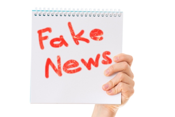 Fake News written on a notepad depicting Propane Means Replacing Everything