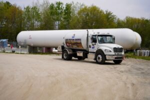 Lake Region Energy truck and storage tank