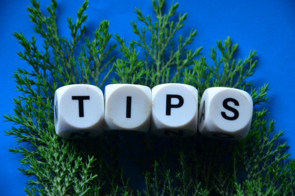 Tips word on wooden blocks depicting Using Propane