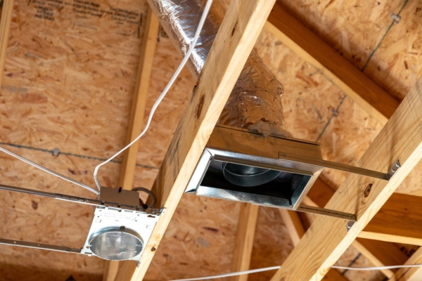 home HVAC ducts