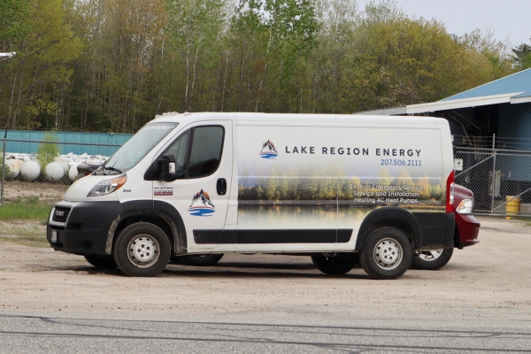 Lake Region Energy service van