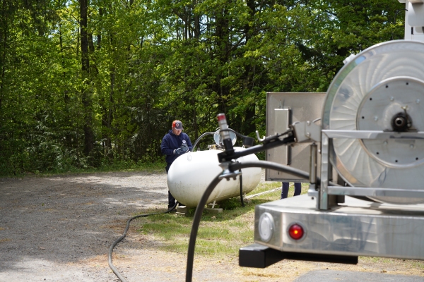 Lake Region Energy propane tank refill