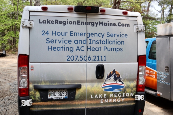 Lake Region Energy service van